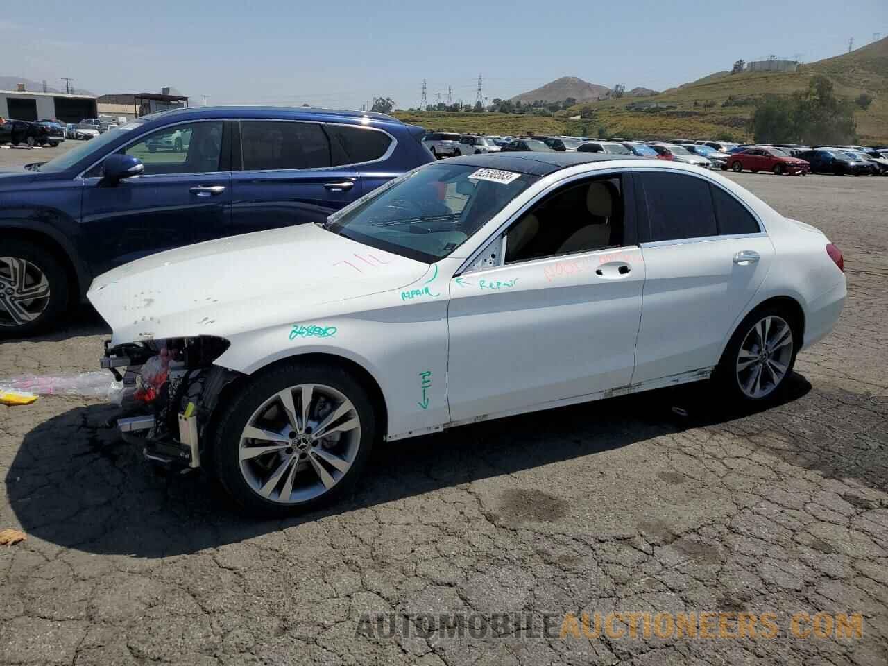 55SWF4JB8JU247655 MERCEDES-BENZ C-CLASS 2018