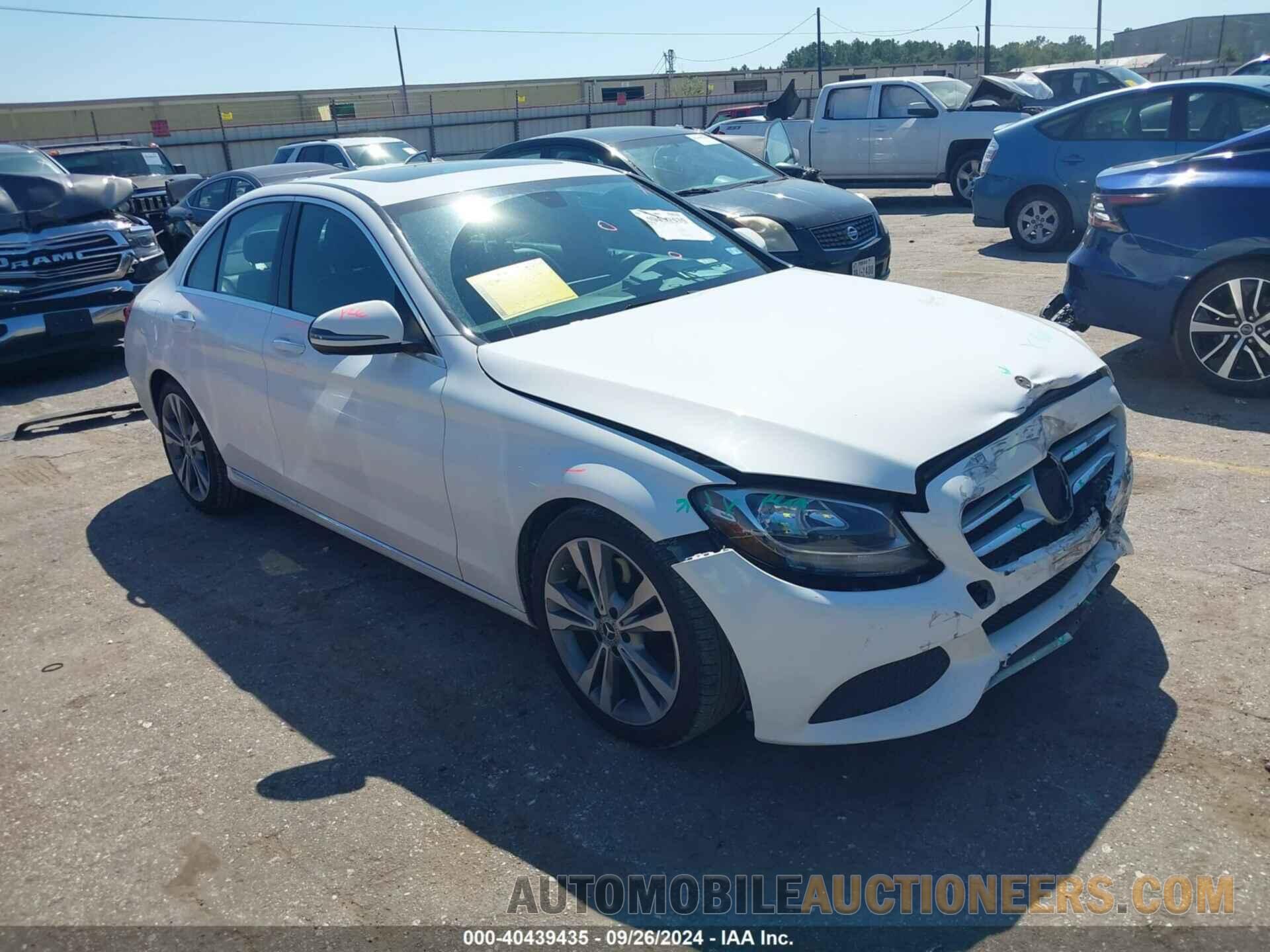 55SWF4JB8JU248983 MERCEDES-BENZ C 300 2018