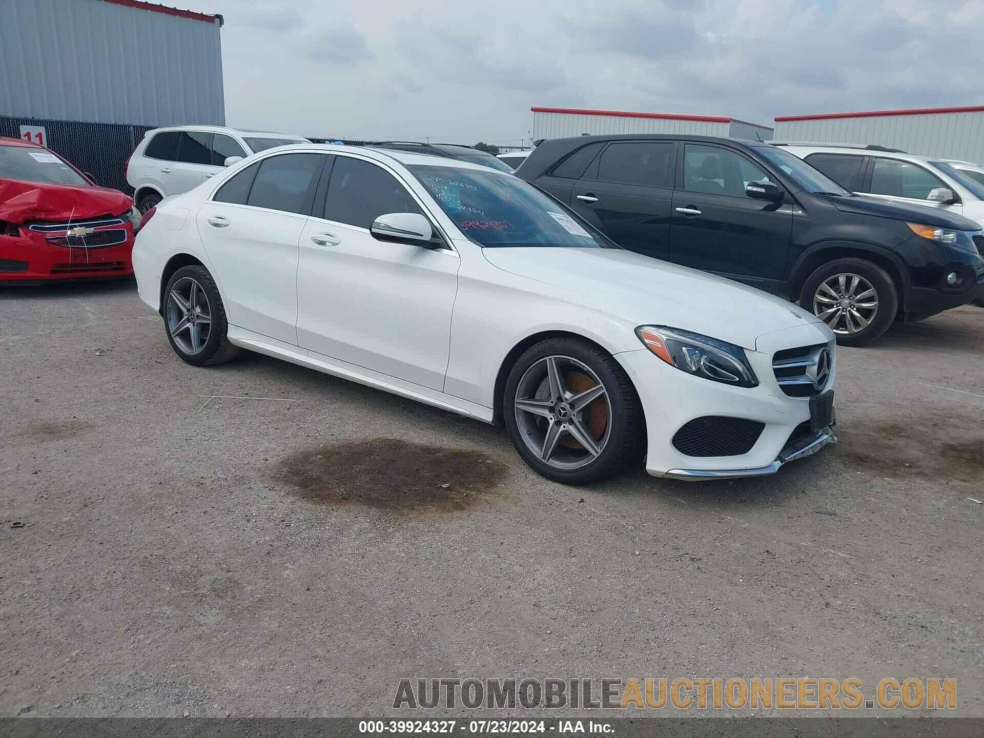 55SWF4JB8JU249891 MERCEDES-BENZ C 300 2018