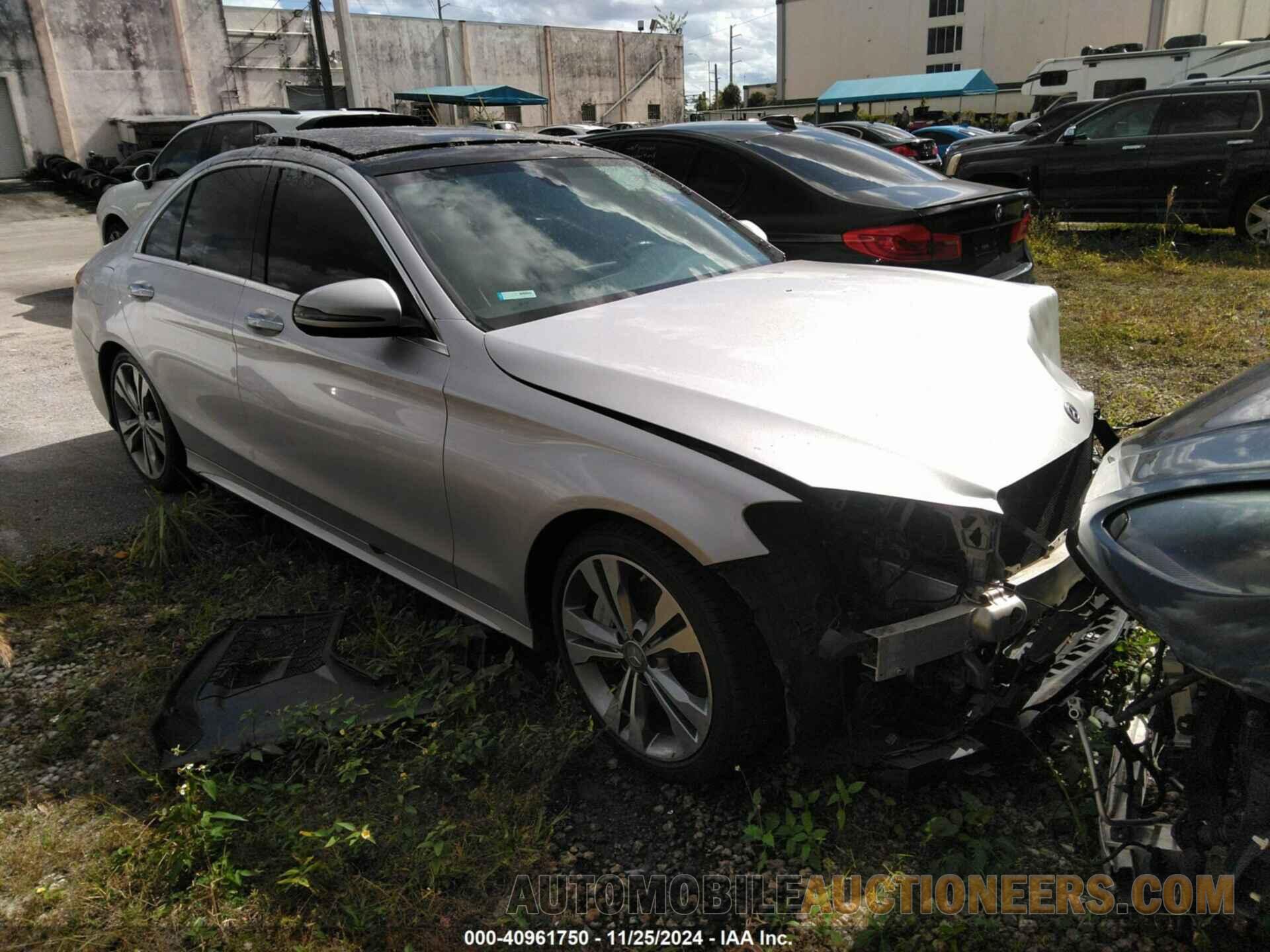 55SWF4JB8JU250684 MERCEDES-BENZ C 300 2018