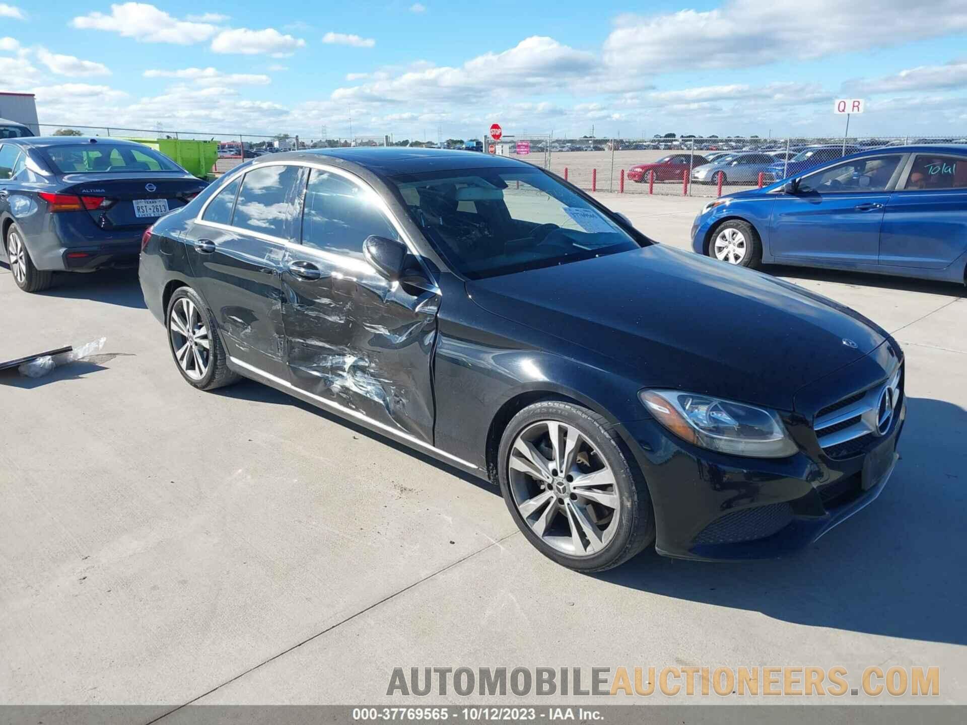 55SWF4JB8JU253424 MERCEDES-BENZ C-CLASS 2018