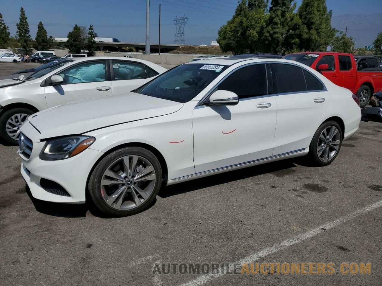 55SWF4JB8JU255321 MERCEDES-BENZ C-CLASS 2018