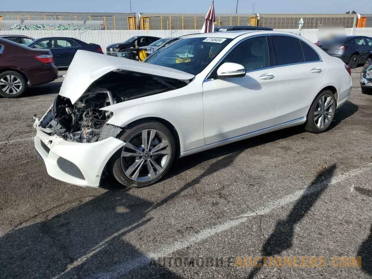 55SWF4JB8JU256582 MERCEDES-BENZ C-CLASS 2018