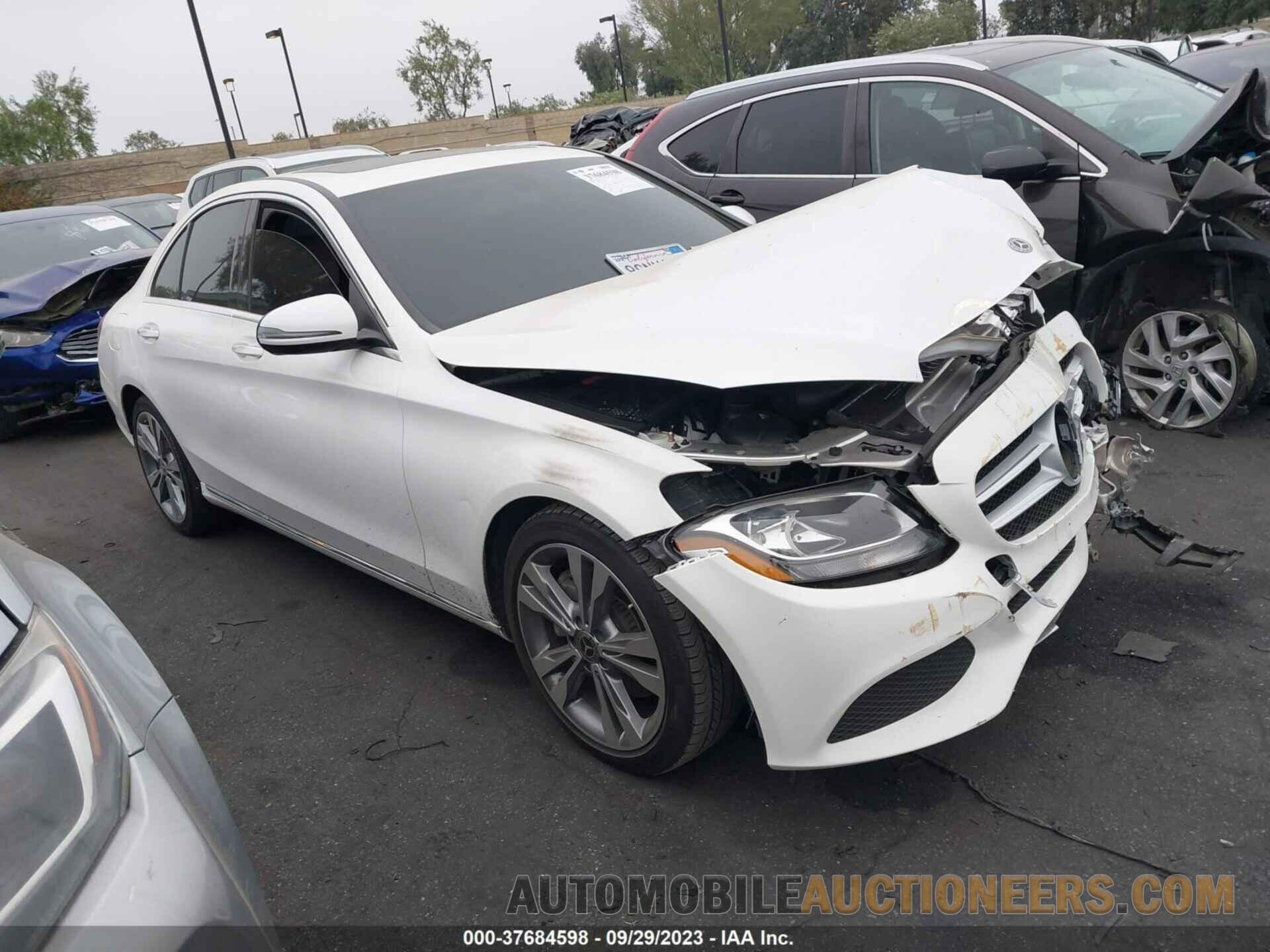 55SWF4JB8JU266058 MERCEDES-BENZ C-CLASS 2018