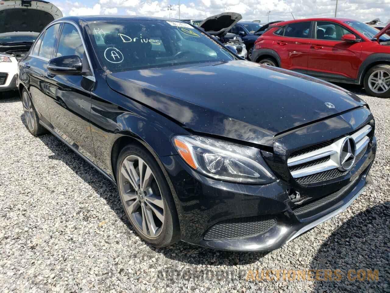 55SWF4JB8JU271261 MERCEDES-BENZ C-CLASS 2018