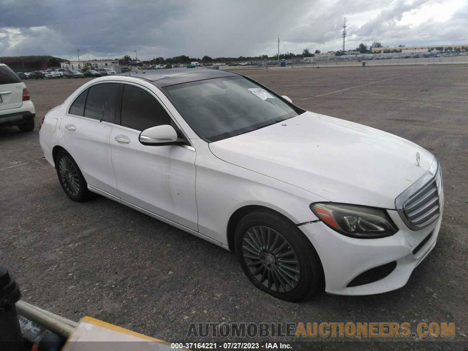 55SWF4JB9FU031434 MERCEDES-BENZ C-CLASS 2015