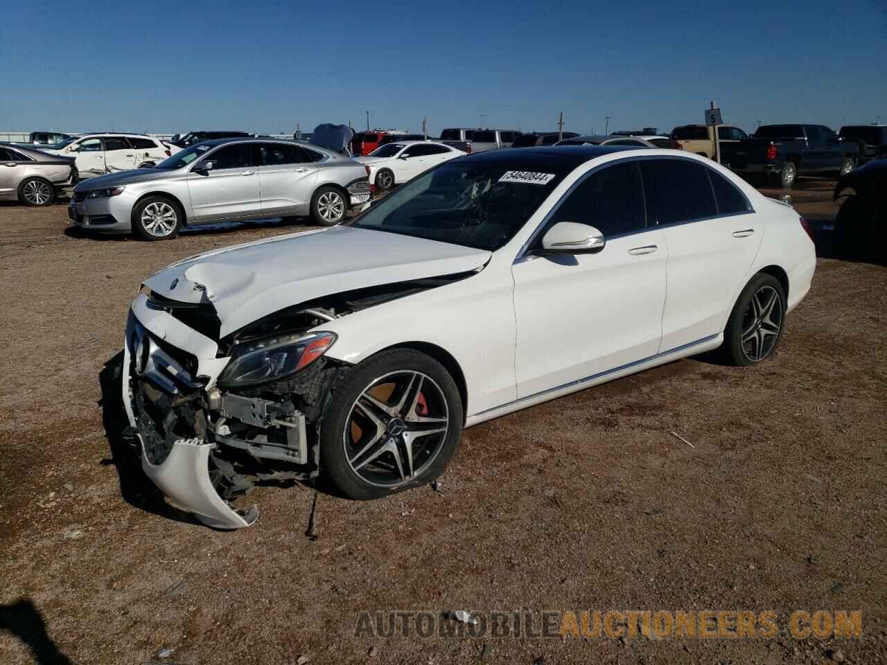 55SWF4JB9FU043017 MERCEDES-BENZ C-CLASS 2015