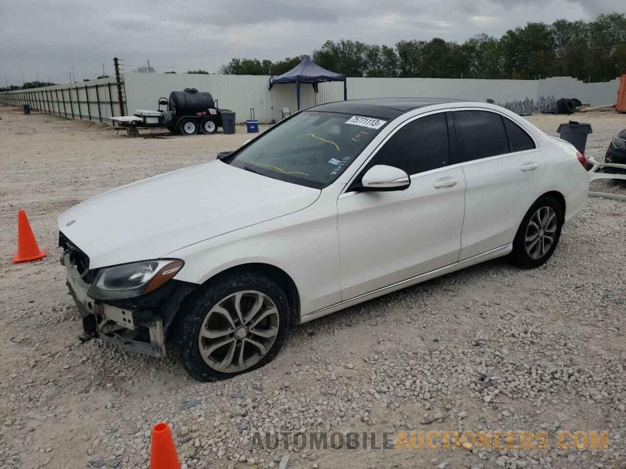 55SWF4JB9FU043776 MERCEDES-BENZ C-CLASS 2015