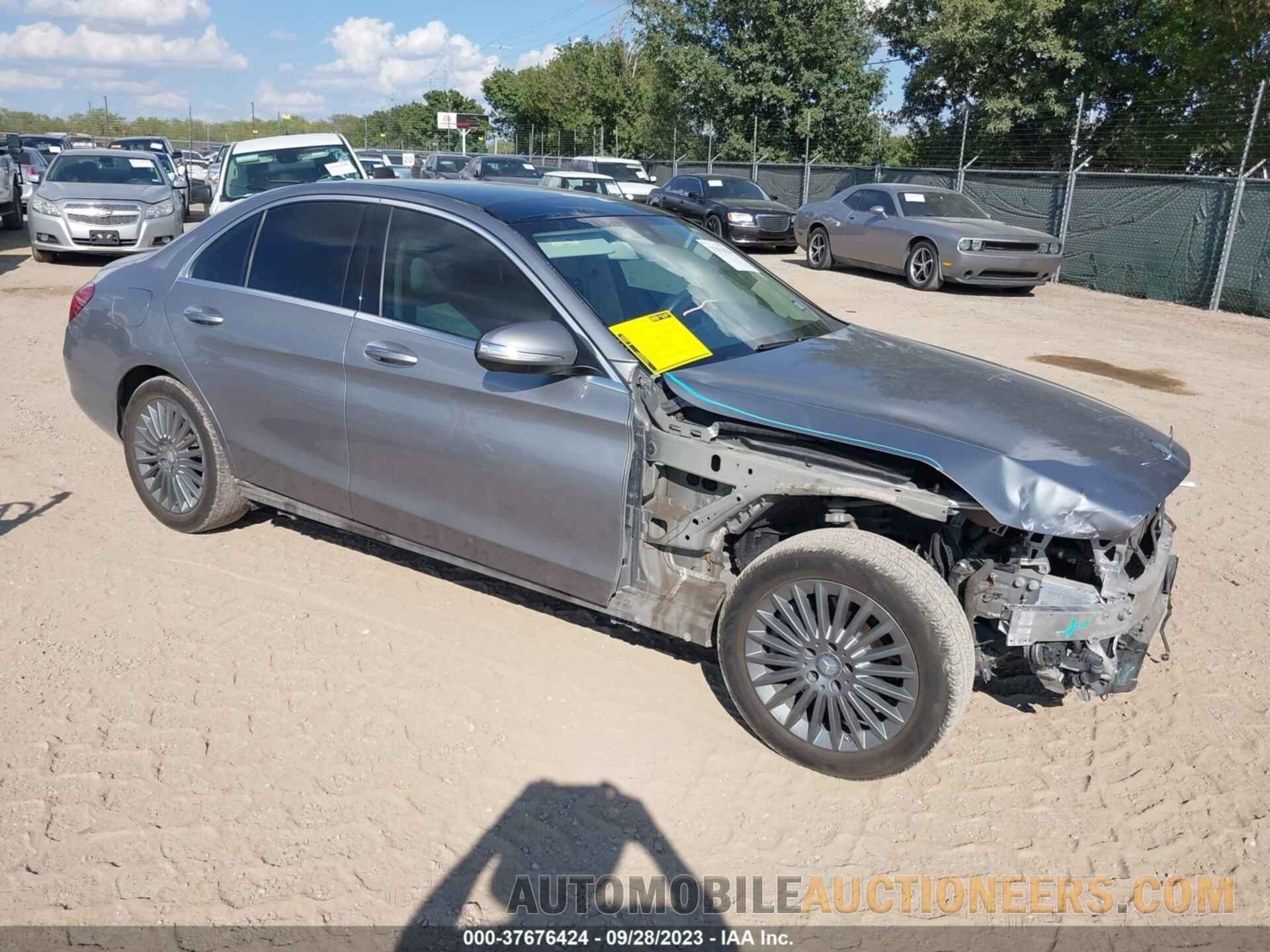 55SWF4JB9FU045219 MERCEDES-BENZ C-CLASS 2015