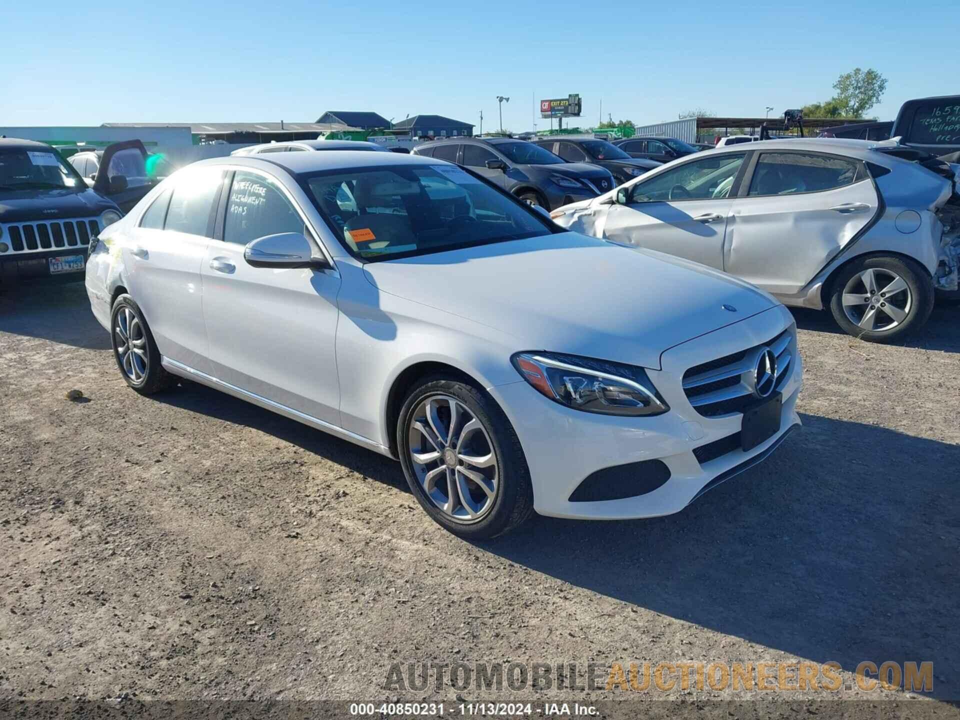 55SWF4JB9FU045253 MERCEDES-BENZ C 300 2015