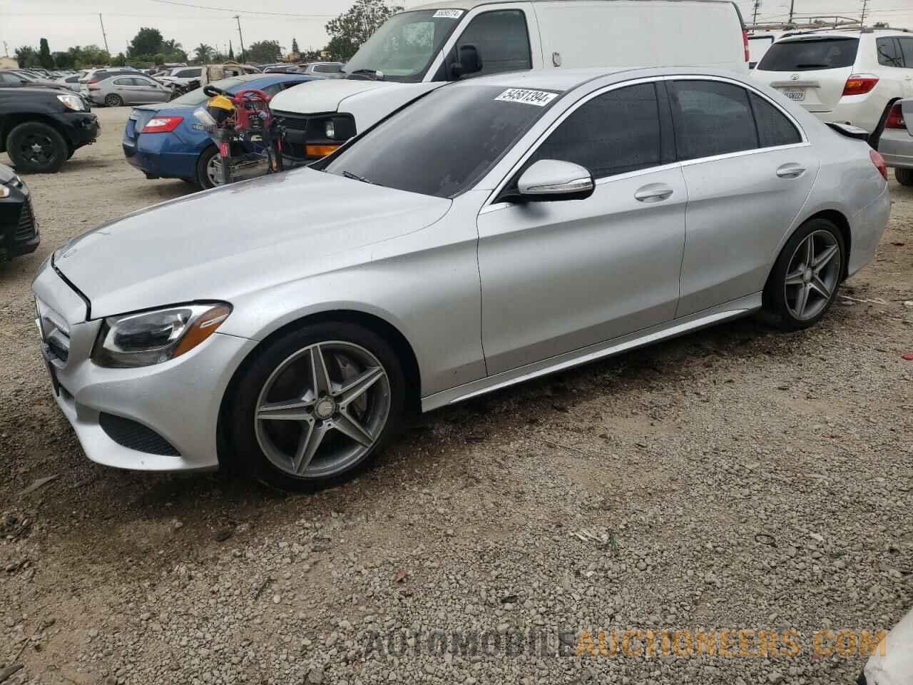 55SWF4JB9FU045656 MERCEDES-BENZ C-CLASS 2015