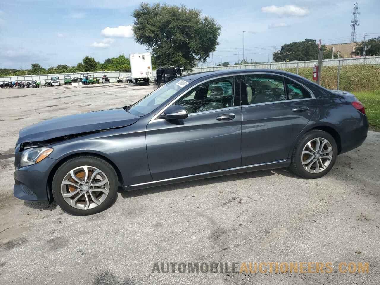 55SWF4JB9FU046824 MERCEDES-BENZ C-CLASS 2015