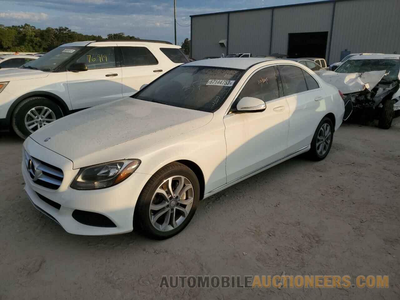 55SWF4JB9FU047892 MERCEDES-BENZ C-CLASS 2015