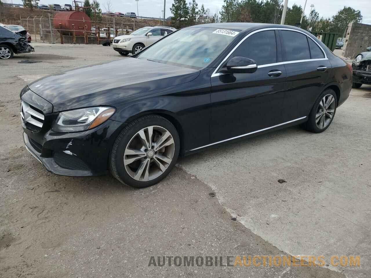 55SWF4JB9FU053613 MERCEDES-BENZ C-CLASS 2015