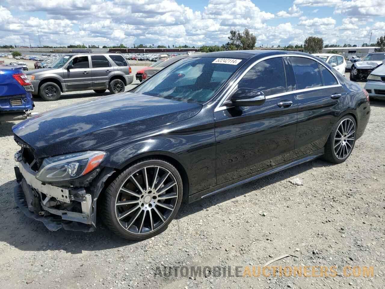 55SWF4JB9FU054292 MERCEDES-BENZ C-CLASS 2015