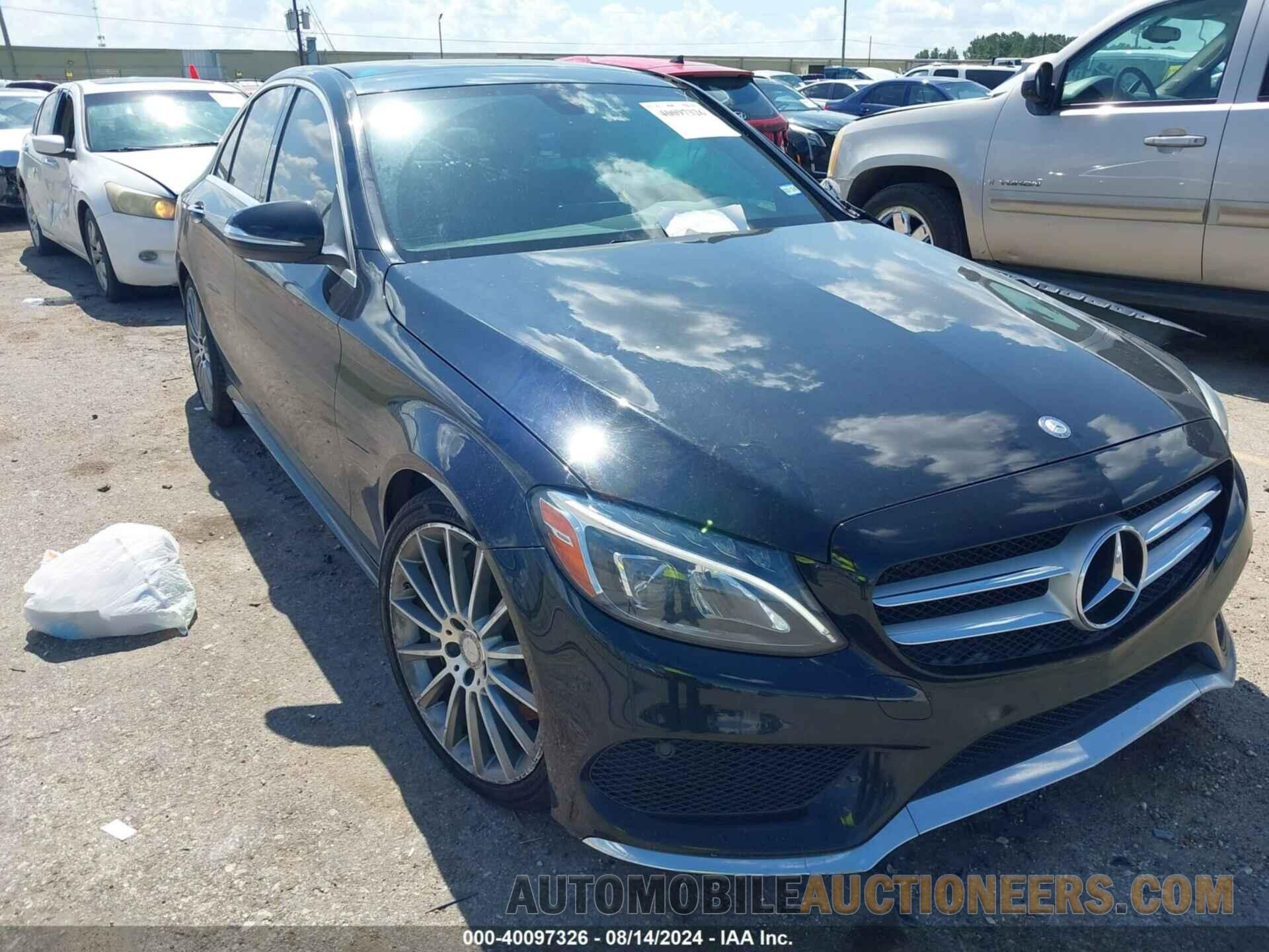 55SWF4JB9FU054910 MERCEDES-BENZ C 300 2015