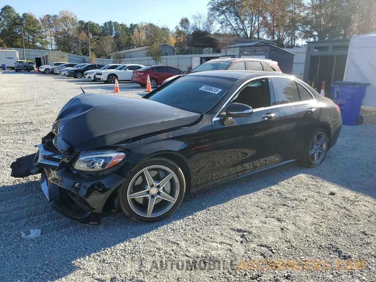 55SWF4JB9FU063199 MERCEDES-BENZ C-CLASS 2015