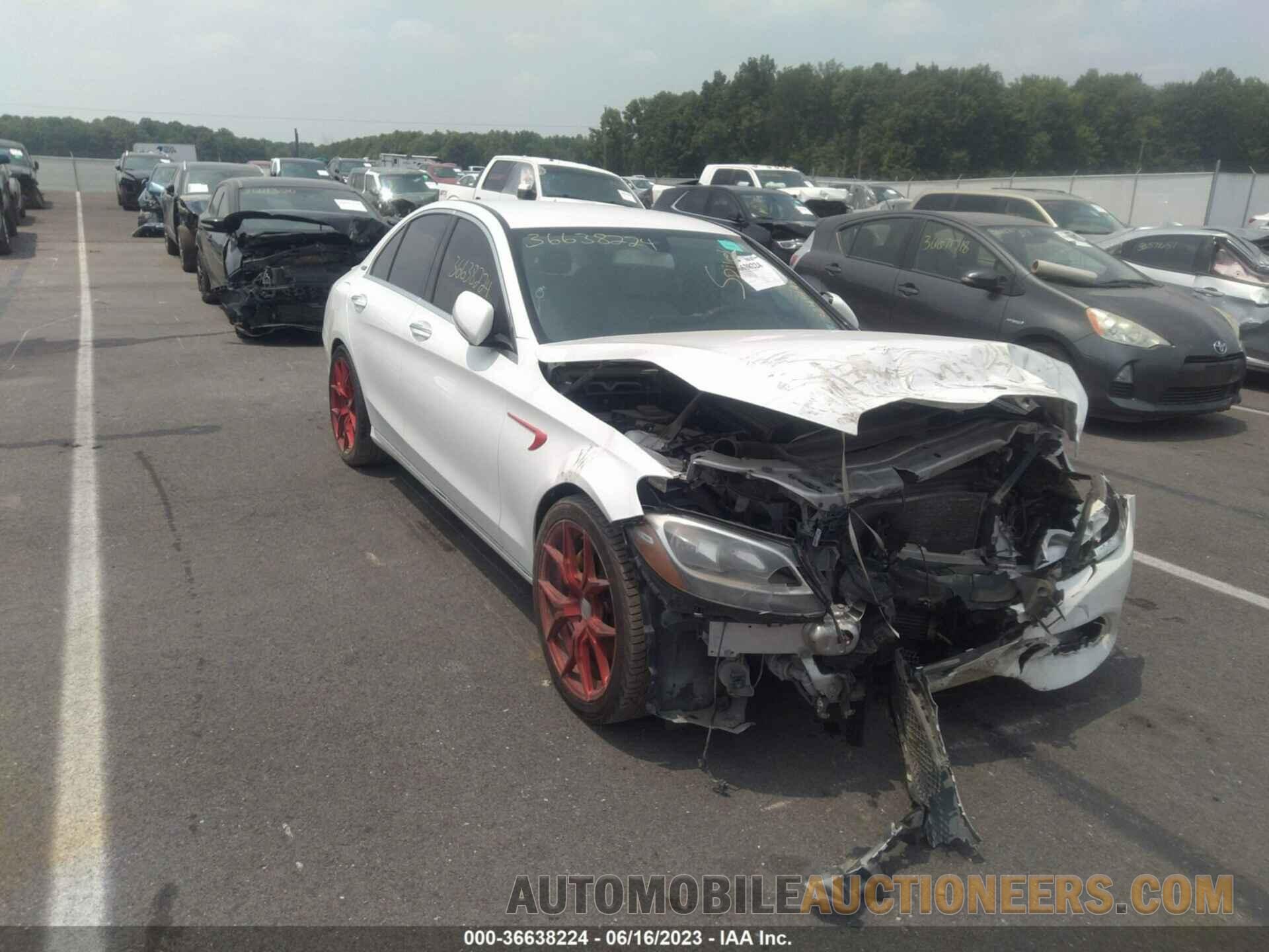 55SWF4JB9FU068502 MERCEDES-BENZ C-CLASS 2015