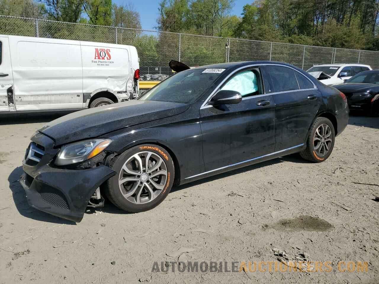 55SWF4JB9FU068872 MERCEDES-BENZ C-CLASS 2015