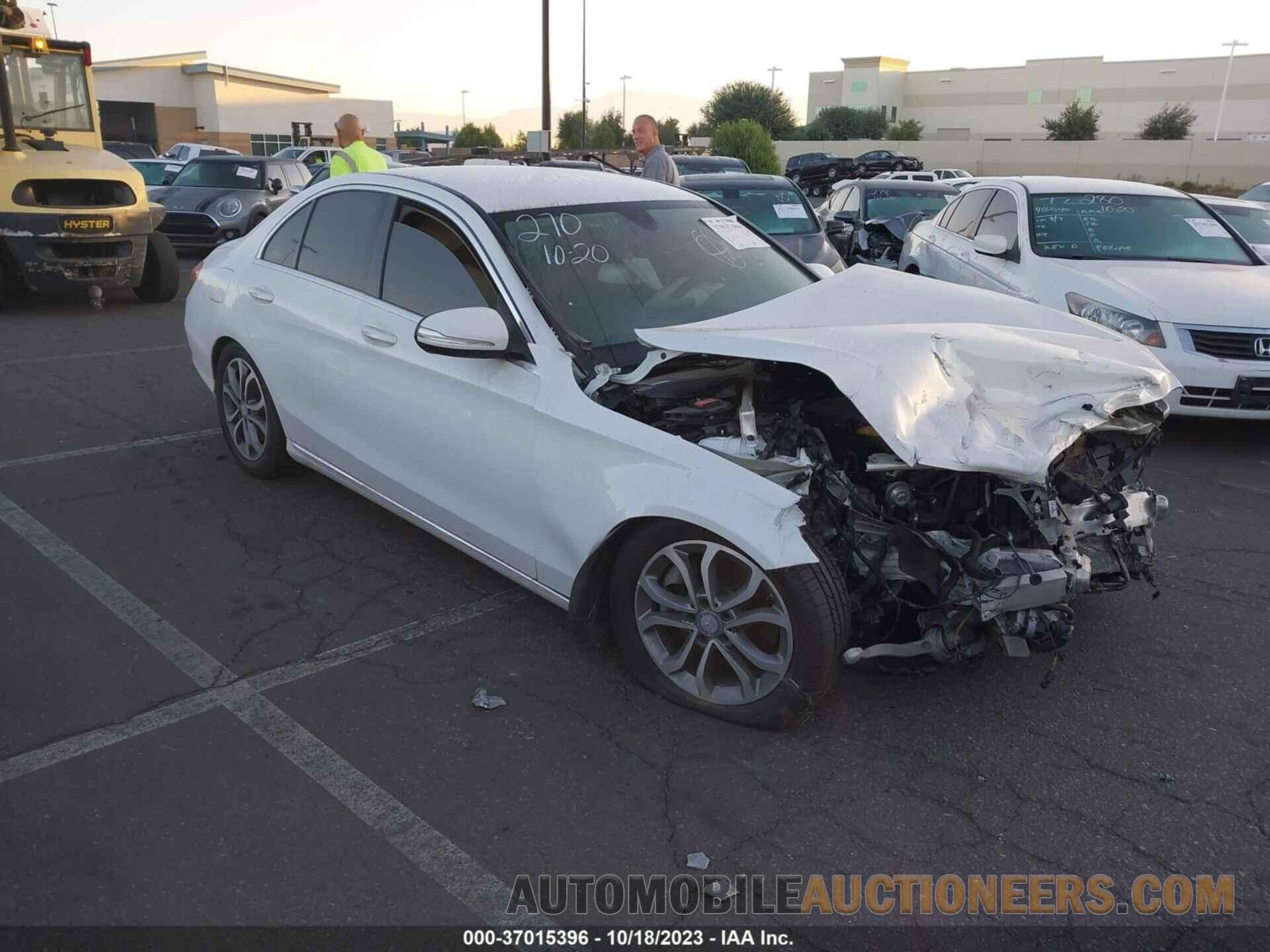 55SWF4JB9FU069357 MERCEDES-BENZ C-CLASS 2015