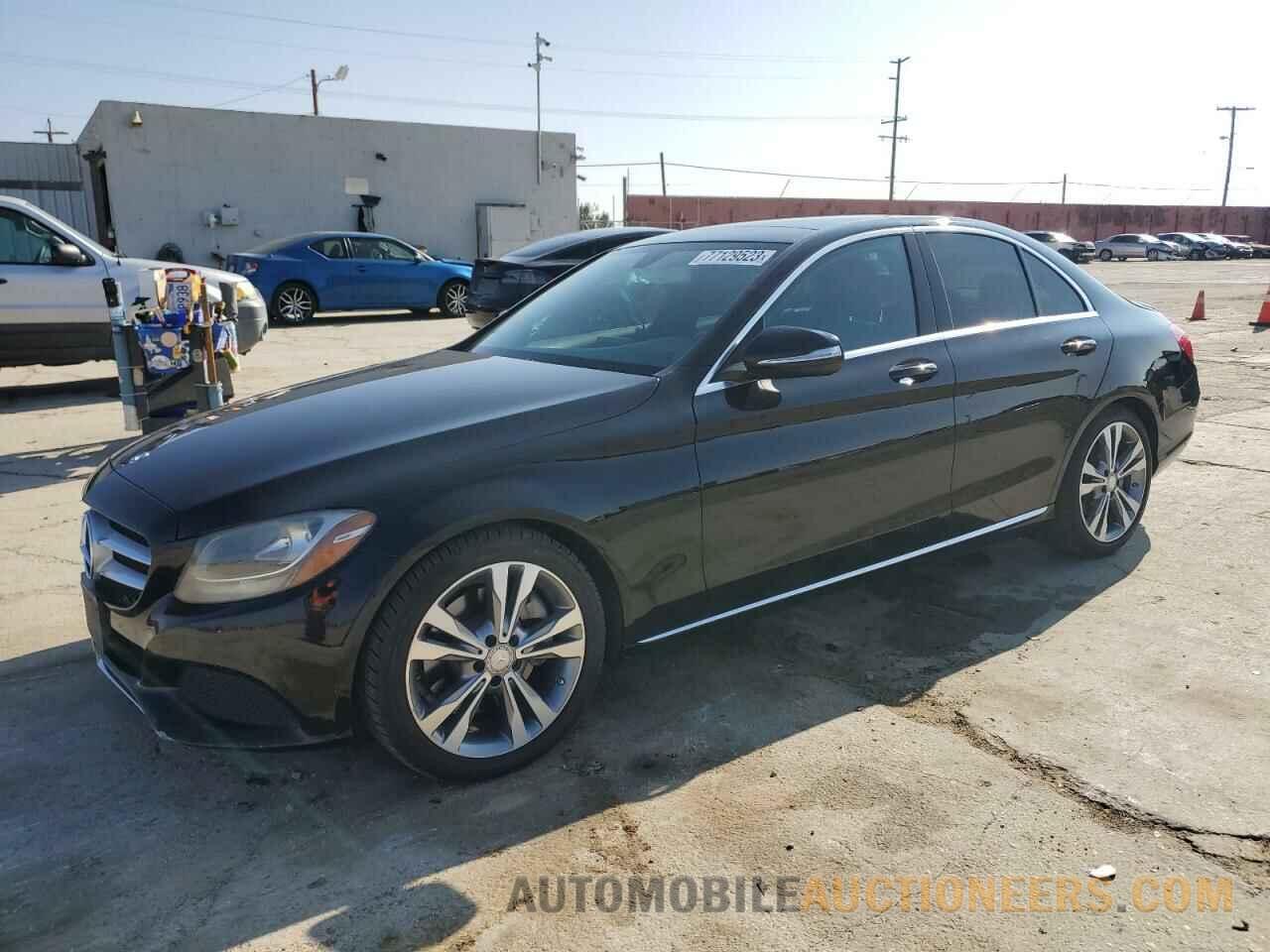 55SWF4JB9FU070556 MERCEDES-BENZ C-CLASS 2015