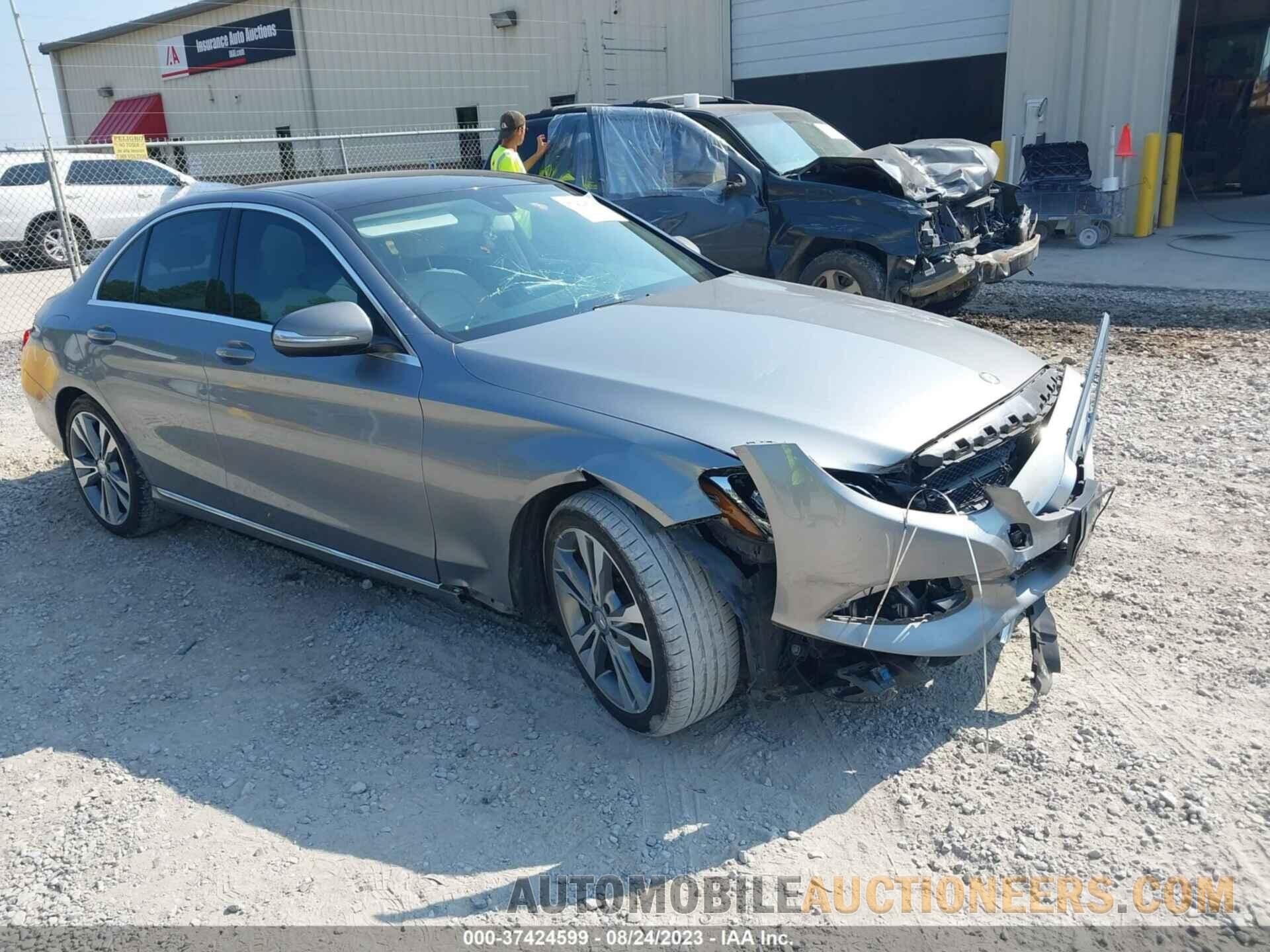 55SWF4JB9FU073022 MERCEDES-BENZ C-CLASS 2015