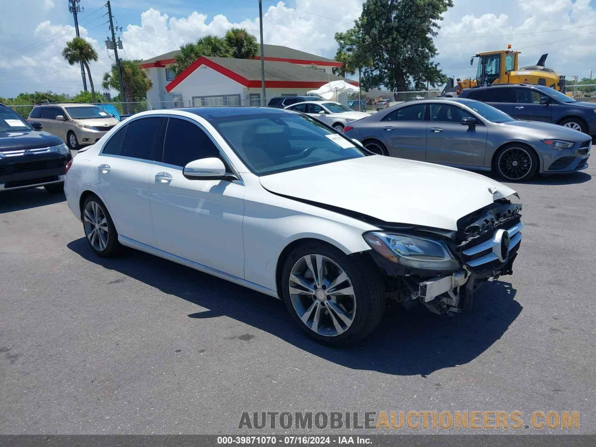 55SWF4JB9FU074610 MERCEDES-BENZ C 300 2015