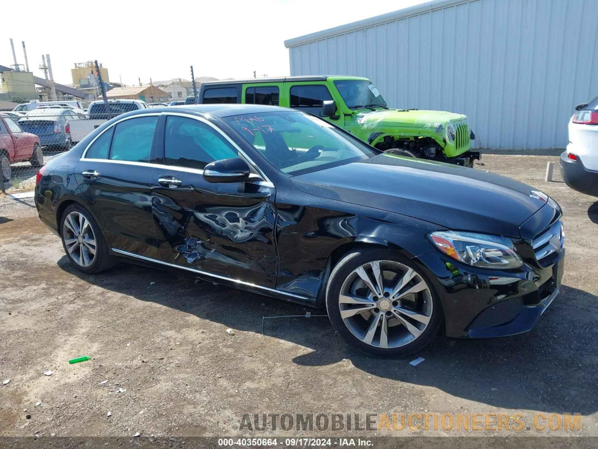 55SWF4JB9FU075515 MERCEDES-BENZ C 300 2015