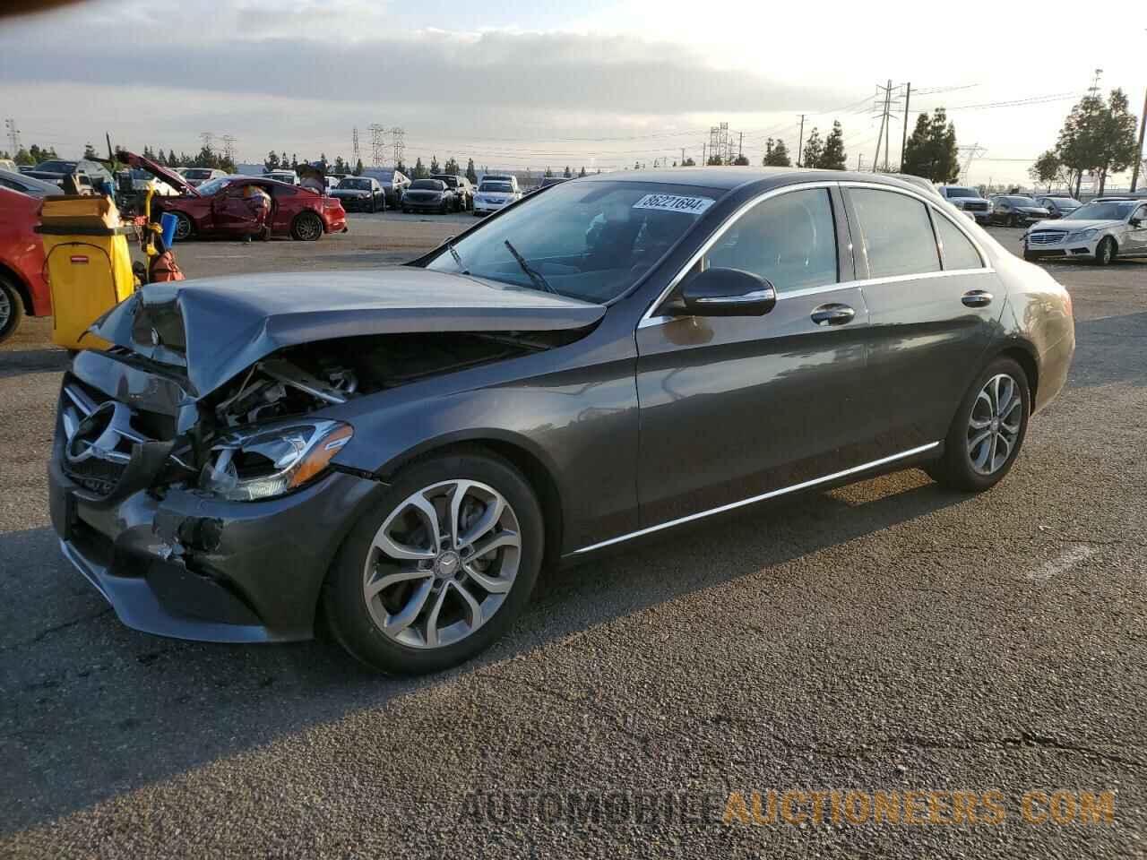 55SWF4JB9FU077149 MERCEDES-BENZ C-CLASS 2015