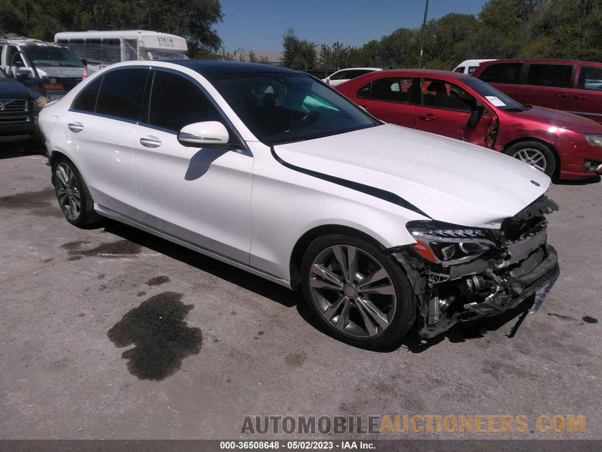 55SWF4JB9FU077636 MERCEDES-BENZ C-CLASS 2015