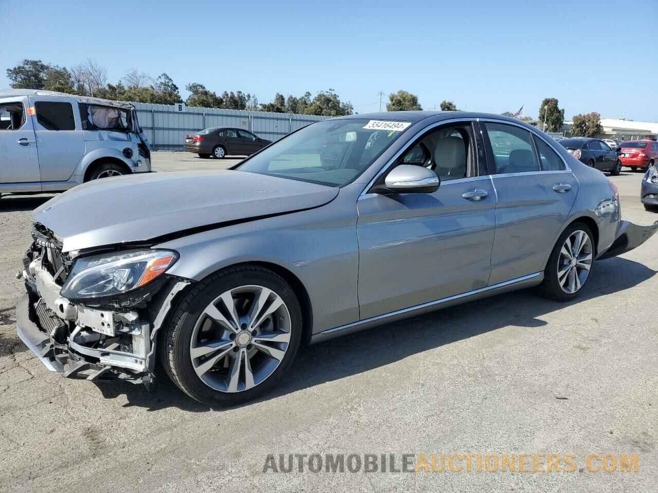 55SWF4JB9FU078138 MERCEDES-BENZ C-CLASS 2015