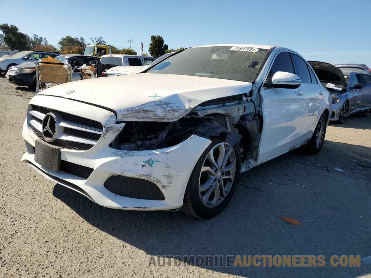 55SWF4JB9FU081847 MERCEDES-BENZ C-CLASS 2015