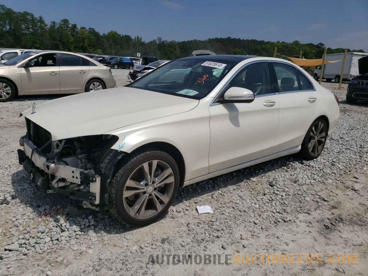 55SWF4JB9FU086689 MERCEDES-BENZ C-CLASS 2015