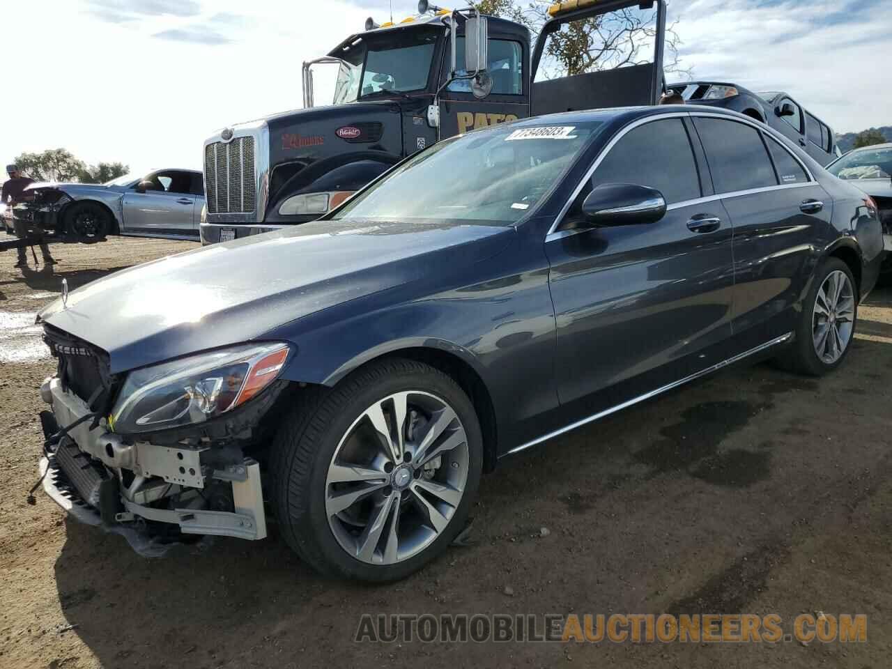 55SWF4JB9FU087065 MERCEDES-BENZ C-CLASS 2015