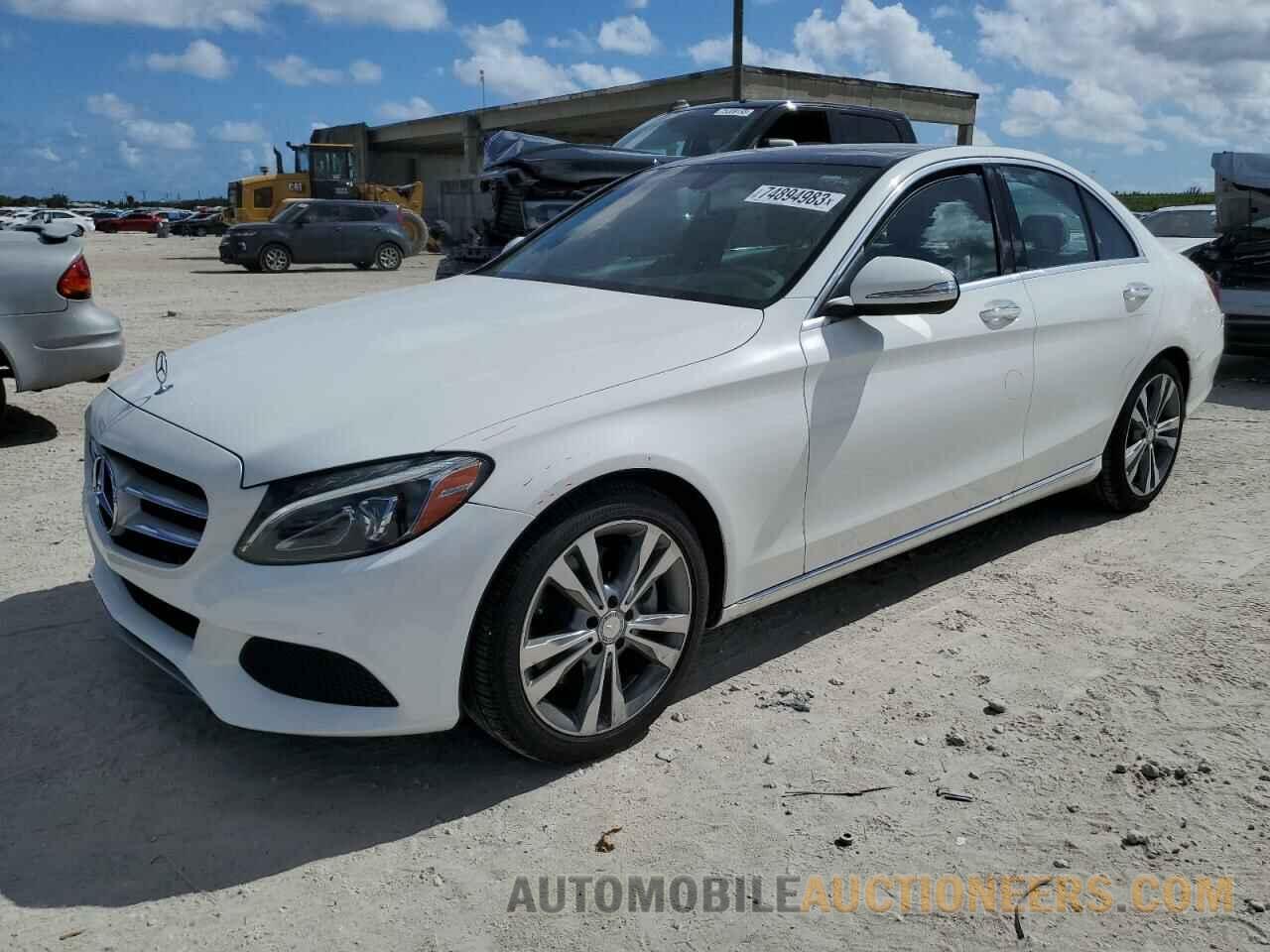 55SWF4JB9FU088006 MERCEDES-BENZ C-CLASS 2015