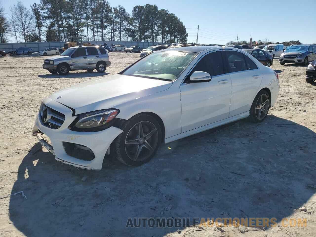 55SWF4JB9FU092248 MERCEDES-BENZ C-CLASS 2015