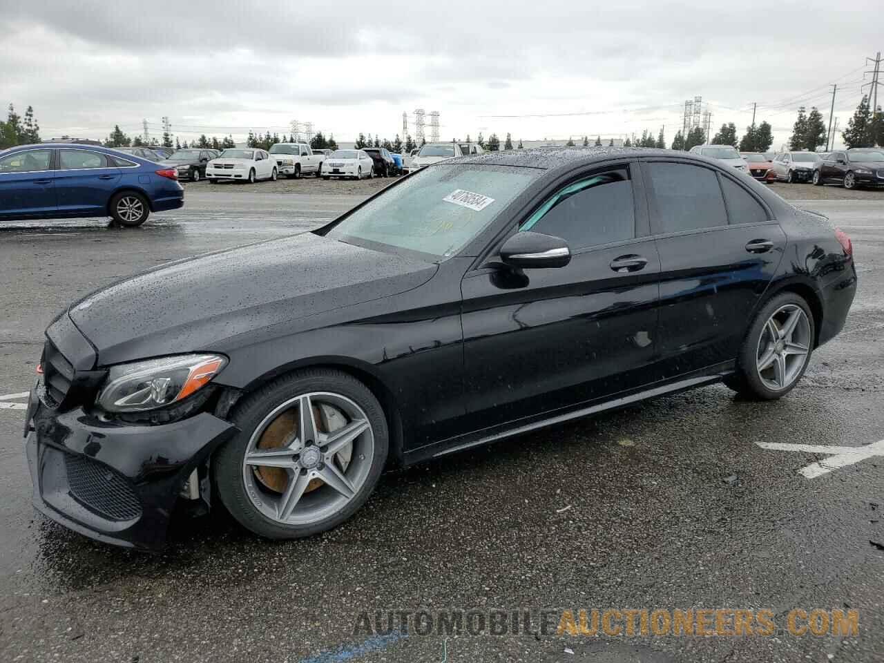 55SWF4JB9FU095005 MERCEDES-BENZ C-CLASS 2015