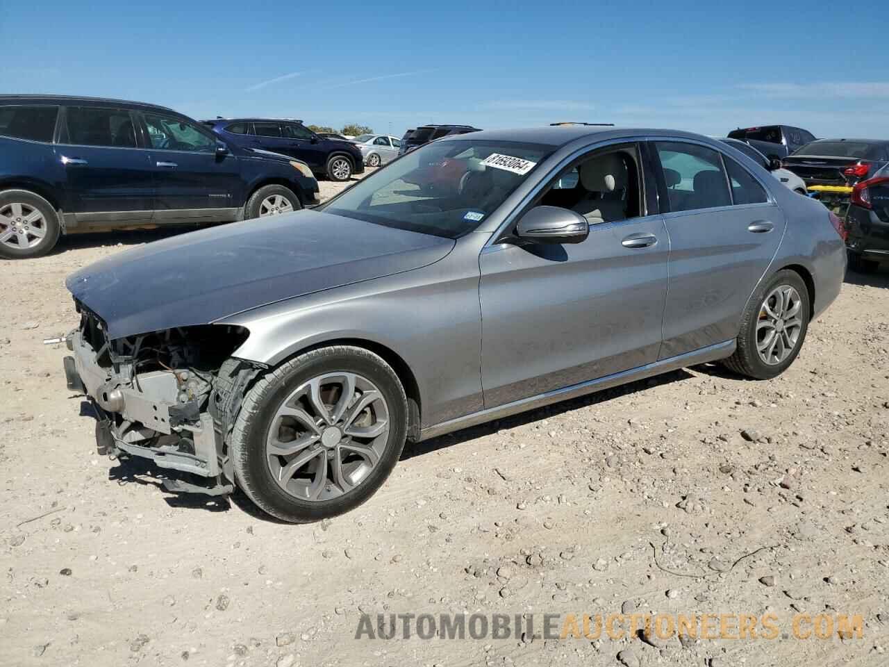 55SWF4JB9GU105338 MERCEDES-BENZ C-CLASS 2016