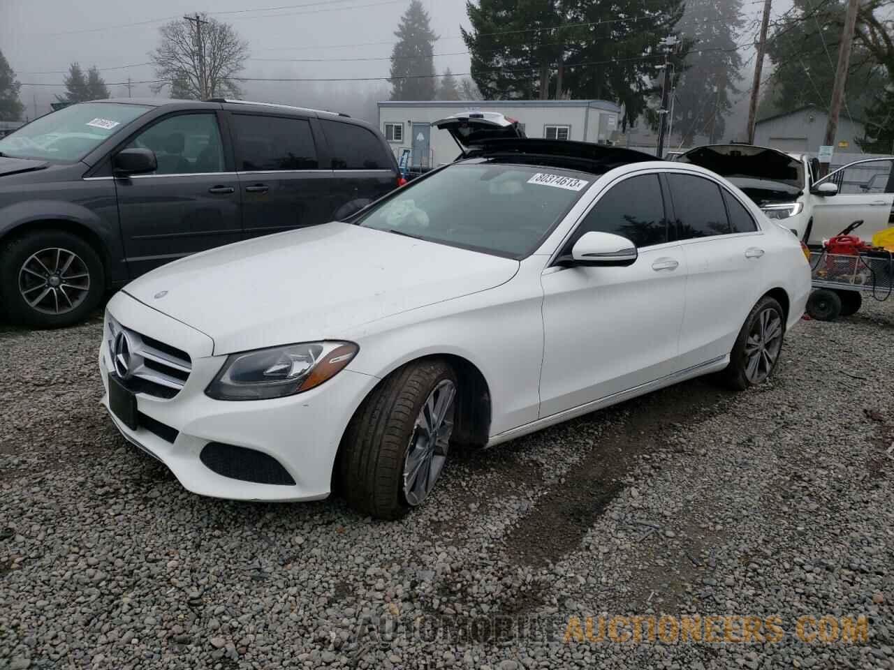 55SWF4JB9GU107977 MERCEDES-BENZ C-CLASS 2016