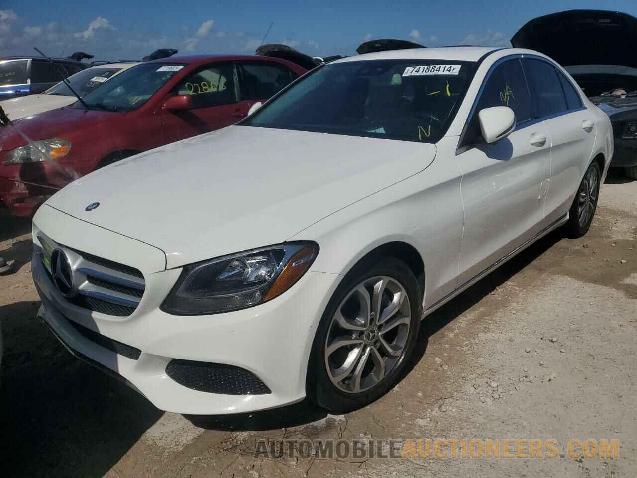 55SWF4JB9GU122477 MERCEDES-BENZ C-CLASS 2016