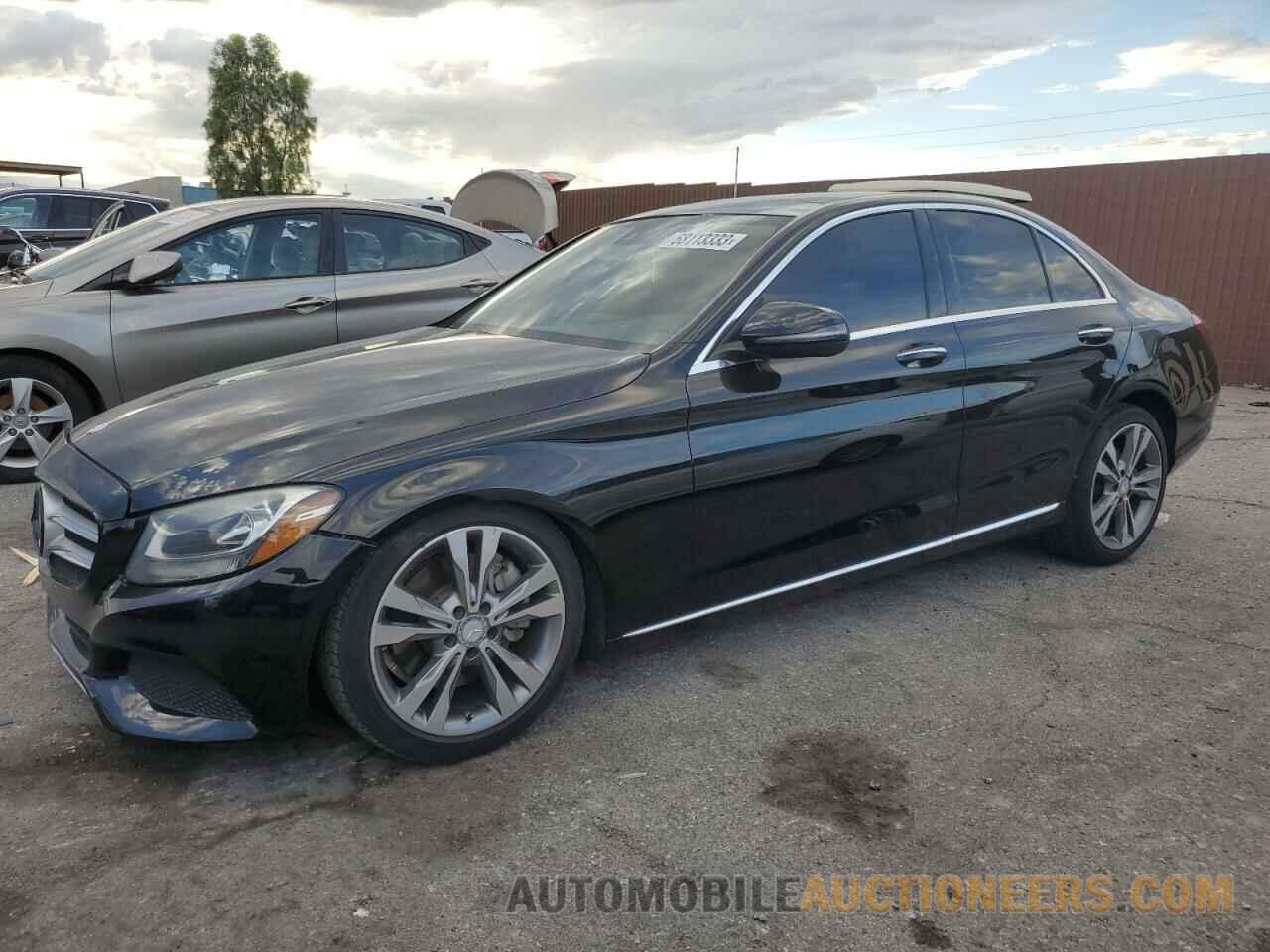 55SWF4JB9GU125976 MERCEDES-BENZ C-CLASS 2016