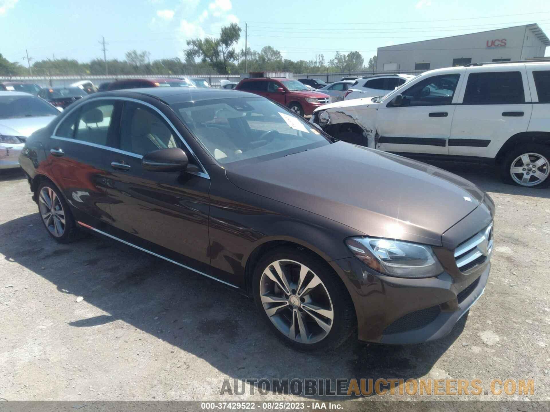 55SWF4JB9GU132328 MERCEDES-BENZ C-CLASS 2016