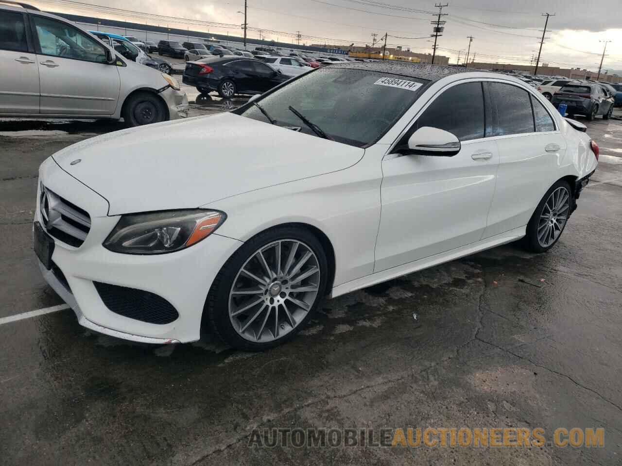 55SWF4JB9GU132958 MERCEDES-BENZ C-CLASS 2016