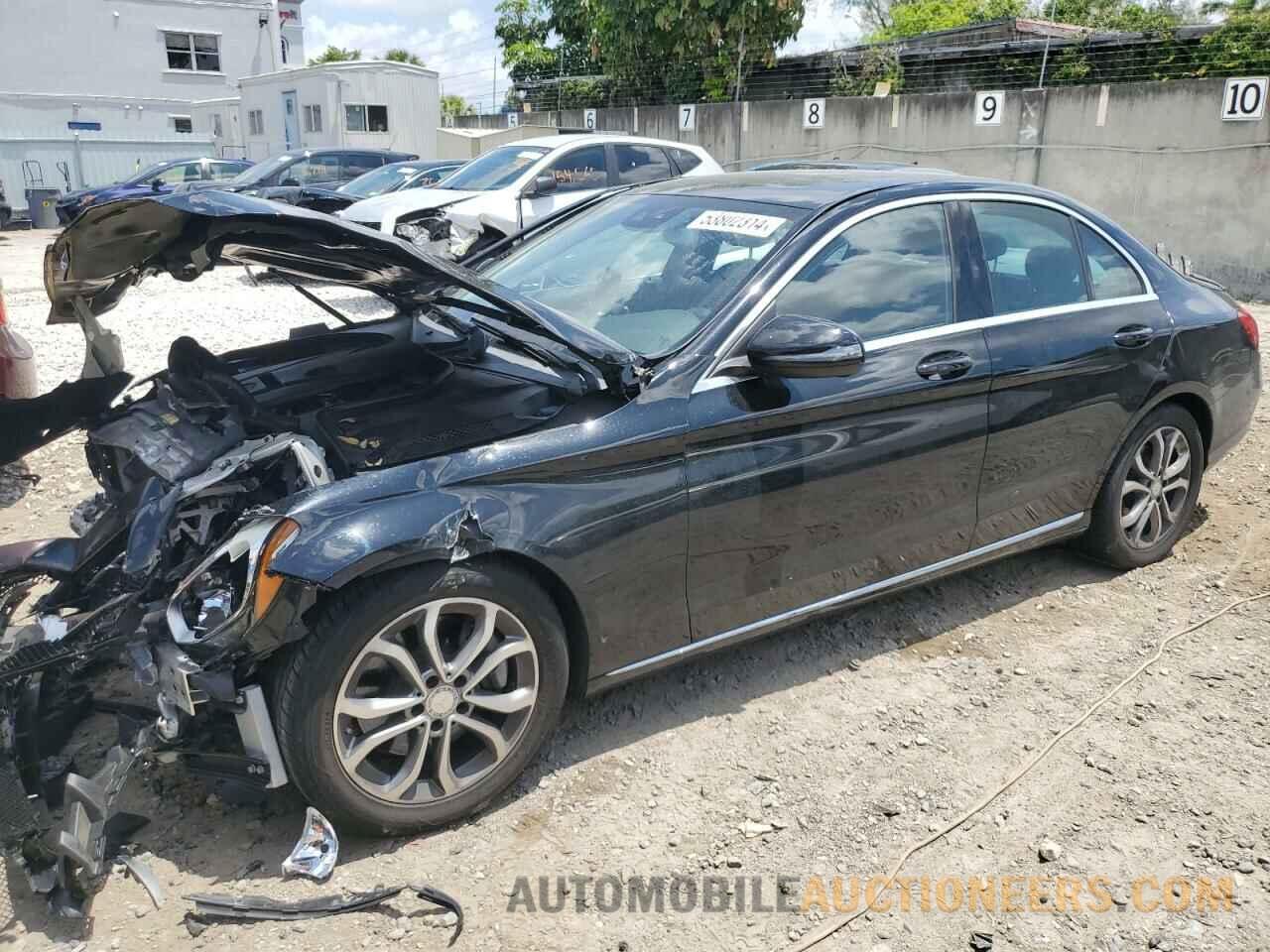 55SWF4JB9GU143376 MERCEDES-BENZ C-CLASS 2016