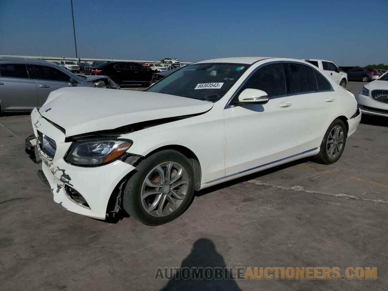 55SWF4JB9GU144981 MERCEDES-BENZ C-CLASS 2016