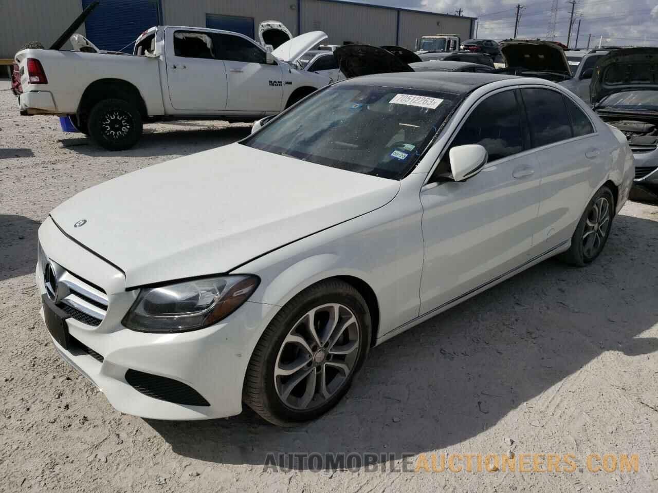 55SWF4JB9GU149095 MERCEDES-BENZ C-CLASS 2016