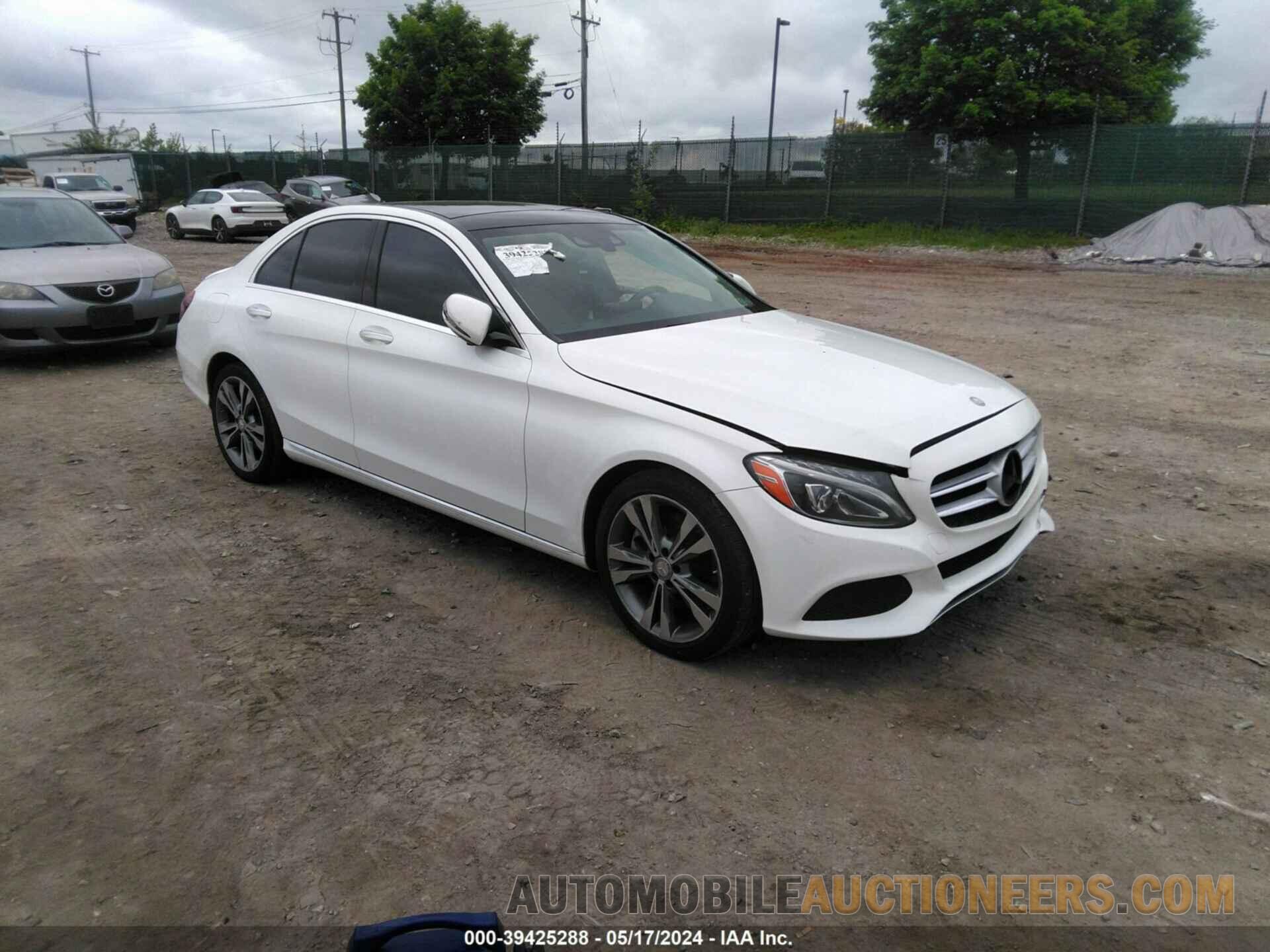 55SWF4JB9GU150392 MERCEDES-BENZ C 2016