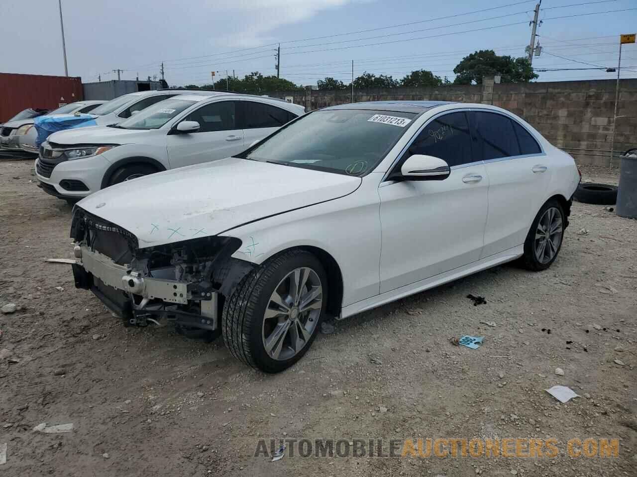 55SWF4JB9GU151039 MERCEDES-BENZ C-CLASS 2016