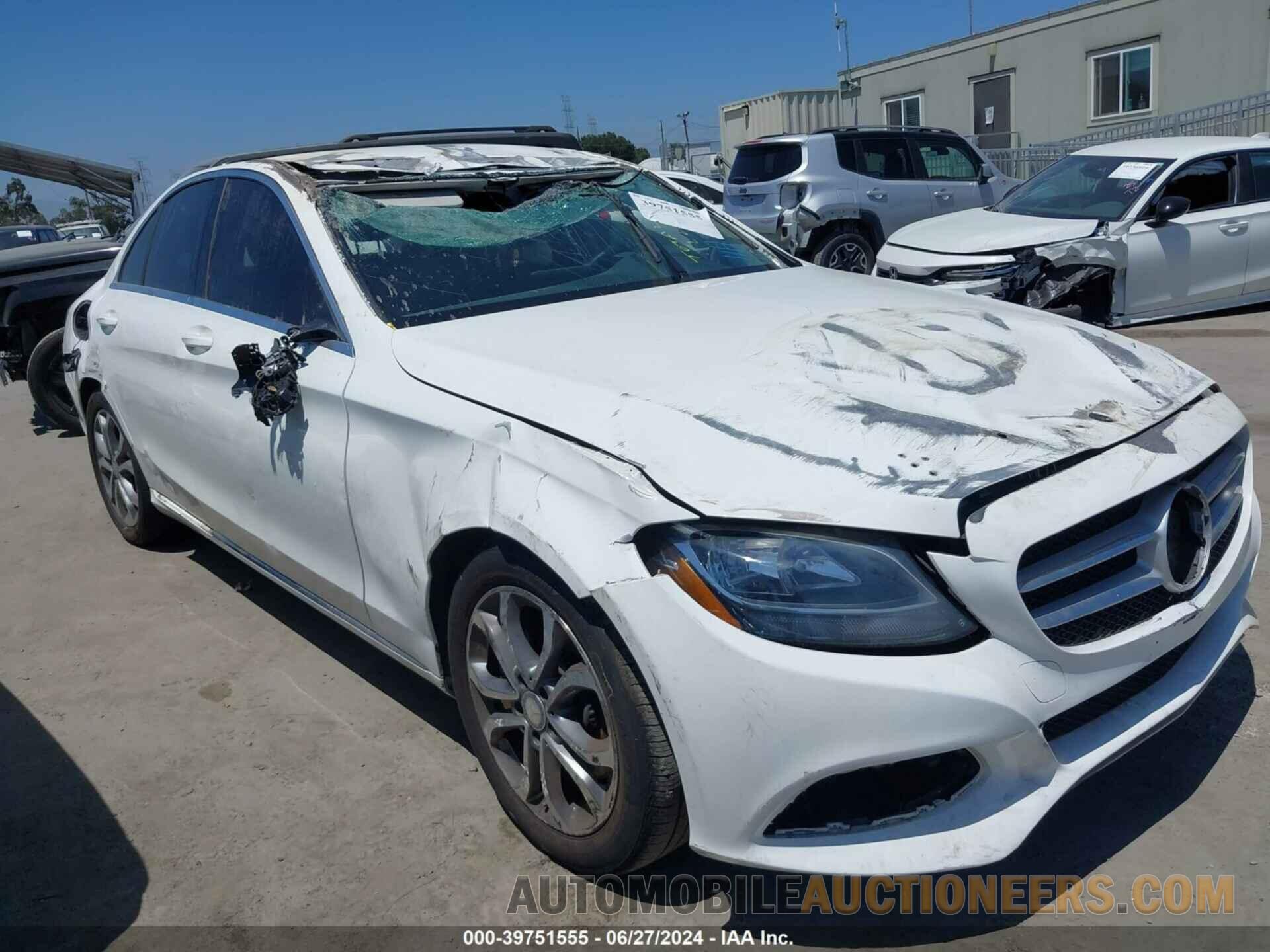 55SWF4JB9GU151493 MERCEDES-BENZ C 300 2016