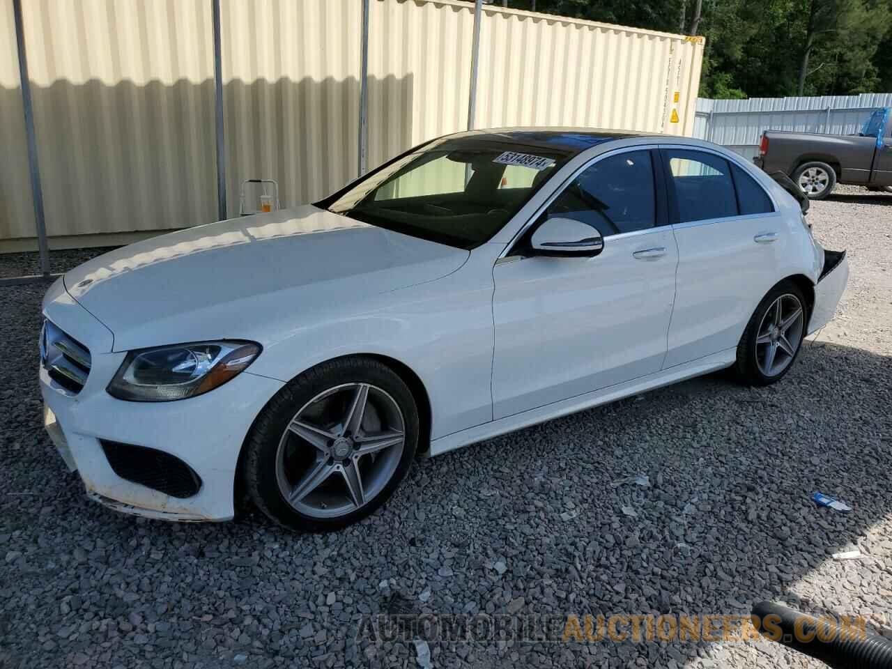 55SWF4JB9GU152448 MERCEDES-BENZ C-CLASS 2016